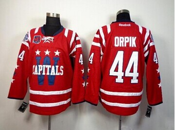 Washington Capitals #44 Brooks Orpik 2015 Winter Classic Red(40th Anniversary) Stitched NHL Jersey