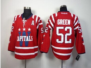 Washington Capitals #52 Mike Green 2015 Winter Classic Red Stitched NHL Jersey