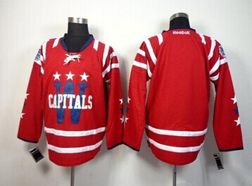 Washington Capitals Blank 2015 Winter Classic Red Stitched NHL Jersey