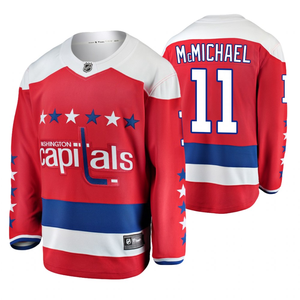 Washington Capitals Connor McMichael Men's Alternate Breakaway Player Jersey