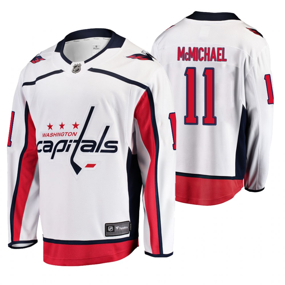 Washington Capitals Connor McMichael Men's Away Breakaway Player Jersey