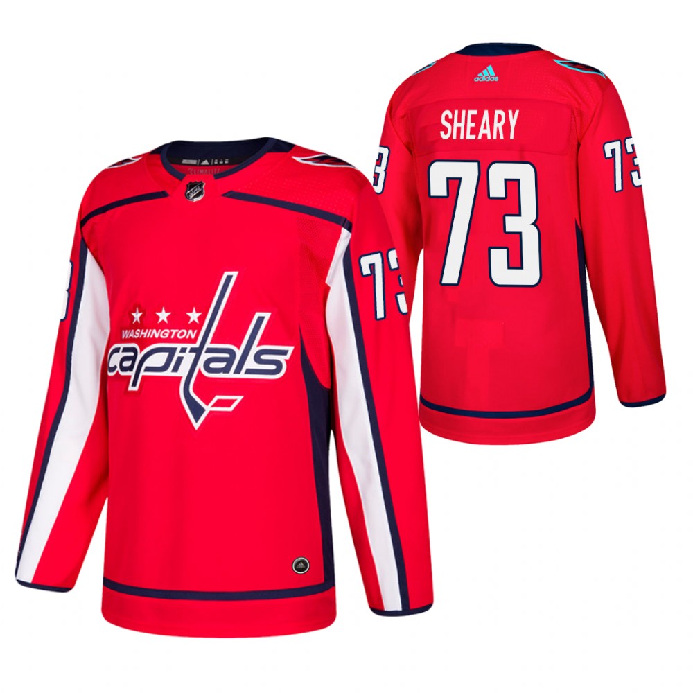 Washington Capitals Conor Sheary Red 2020-21 Home Authentic Player Jersey