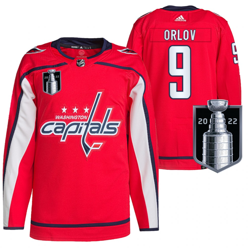Washington Capitals Dmitry Orlov Red 2022 Stanley Cup Playoffs Authentic Pro Jersey