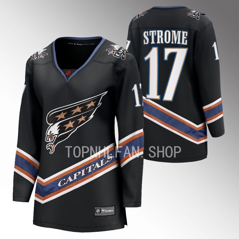Washington Capitals Dylan Strome Women Black 2022 Special Edition 2.0 Jersey