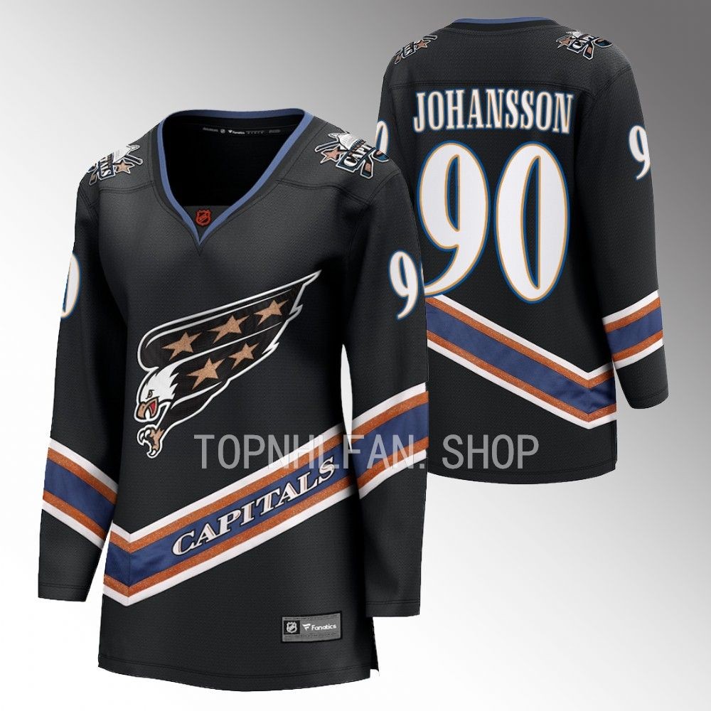 Washington Capitals Marcus Johansson Women Black 2022 Special Edition 2.0 Jersey