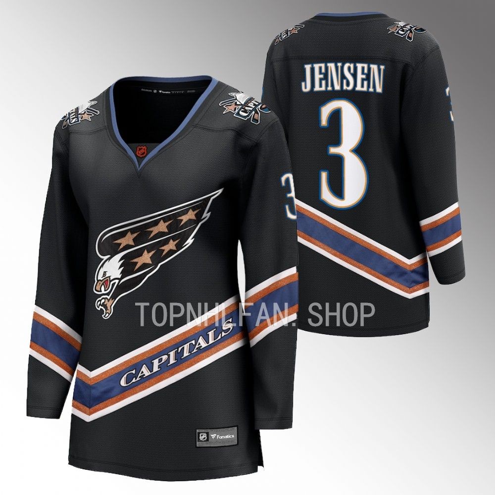 Washington Capitals Nick Jensen Women Black 2022 Special Edition 2.0 Jersey