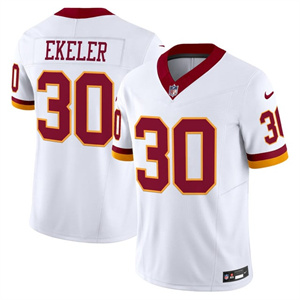 Washington Commanders Throwback Vapor Limited Jersey - All Stitched Austin Ekeler  30