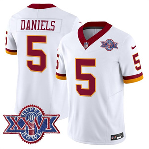 Washington Commanders Throwback Vapor Limited Jersey - All Stitched Jayden Daniels 5
