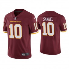 Washington Football Team #10 Curtis Samuel Burgundy Vapor Limited Jersey