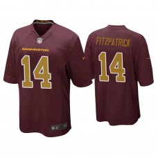 Washington Football Team #14 Ryan Fitzpatrick Burgundy Alternate Game Jersey