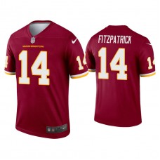 Washington Football Team #14 Ryan Fitzpatrick Burgundy Jersey