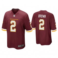 Washington Football Team #2 Dyami Brown Burgundy Game Jersey