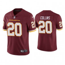 Washington Football Team #20 Landon Collins Burgundy Vapor Limited Jersey