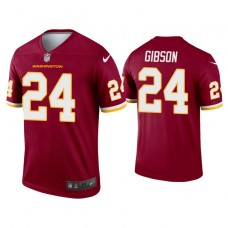 Washington Football Team #24 Antonio Gibson Burgundy Jersey