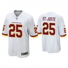 Washington Football Team #25 Benjamin St-Juste White Game Jersey