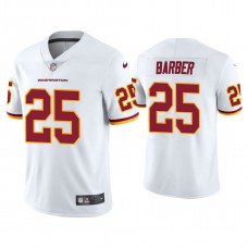 Washington Football Team #25 Peyton Barber White Vapor Limited Jersey