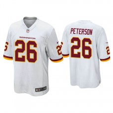 Washington Football Team #26 Adrian Peterson White Game Jersey