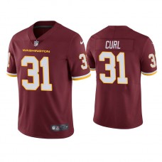 Washington Football Team #31 Kamren Curl Burgundy Vapor Limited Jersey
