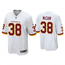 Washington Football Team #38 Bobby McCain White Game Jersey