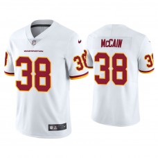 Washington Football Team #38 Bobby McCain White Vapor Limited Jersey