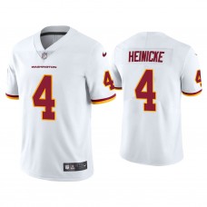 Washington Football Team #4 Taylor Heinicke White Vapor Limited Jersey