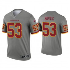 Washington Football Team #53 Jon Bostic Steel Inverted Legend Jersey