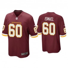 Washington Football Team #60 Keith Ismael Burgundy Game Jersey
