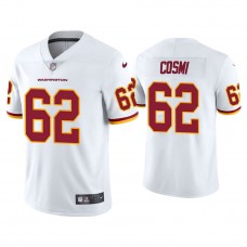 Washington Football Team #62 Samuel Cosmi White Vapor Limited Jersey