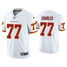 Washington Football Team #77 Saahdiq Charles White Vapor Limited Jersey