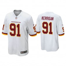 Washington Football Team #91 Ryan Kerrigan White Game Jersey