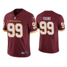 Washington Football Team #99 Chase Young Burgundy Vapor Limited Jersey