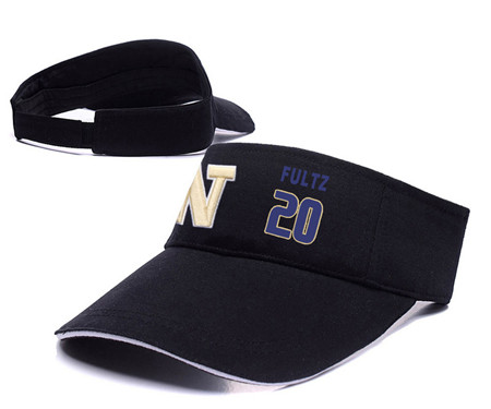 Washington Huskies 20 Markelle Fultz Black College Basketball Adjustable Visor