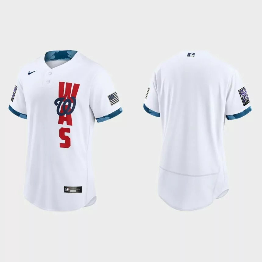 Washington Nationals 2021 MLB All-Star Game Authentic Jersey – White