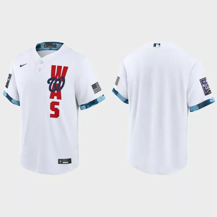 Washington Nationals 2021 MLB All-Star Game Replica Jersey – White