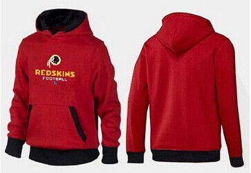 Washington Redskins Critical Victory Pullover Hoodie Red & Black