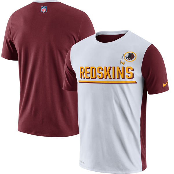 Washington Redskins Nike Champ Drive 2.0 Performance T-Shirt White