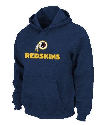Washington Redskins Shield Nailhead Performance Hoodie - D.Blue