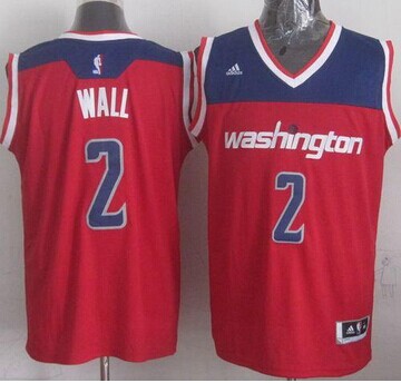 Washington Wizards #2 John Wall Red 2012 Revolution 30 Stitched NBA Jersey