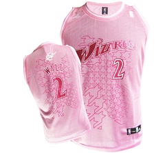 Washington Wizards #2 Wall Women Pink Jersey