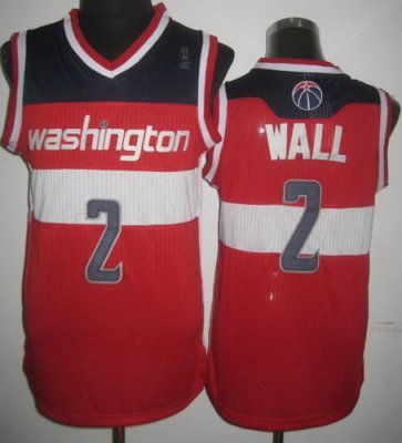 Washington Wizards 2 John Wall Red Revolution 30 NBA Jerseys
