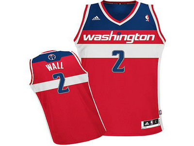 Washington Wizards 2 John Wall red JERSEYS