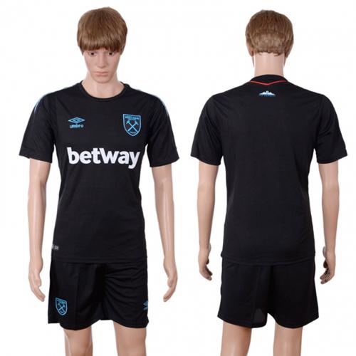 West Ham United Blank Away Soccer Club Jersey