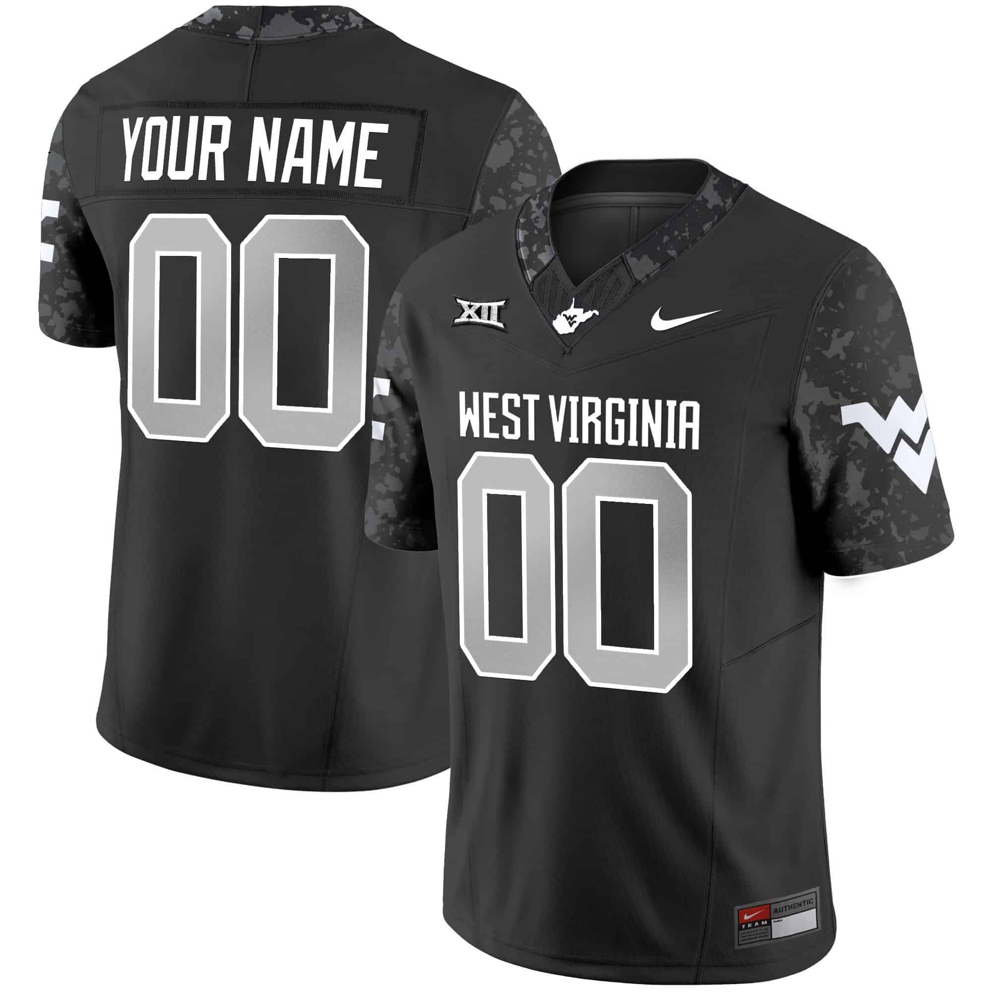 West Virginia Mountaineers 2024 Vapor Limited Custom Jersey V2 – All Stitched