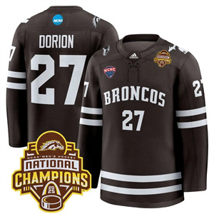 Western Michigan Broncos 2025 National Champions Patch Premium Custom Jersey - All Stitched