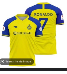 RONALDO #7 Al Nassr Jersey 2022/23 Authentic Home