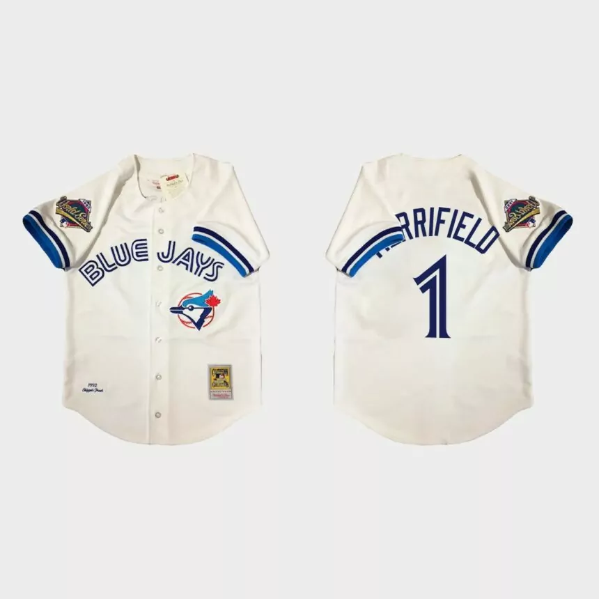 Whit Merrifield Toronto Blue Jays 1992 Authentic Jersey – White