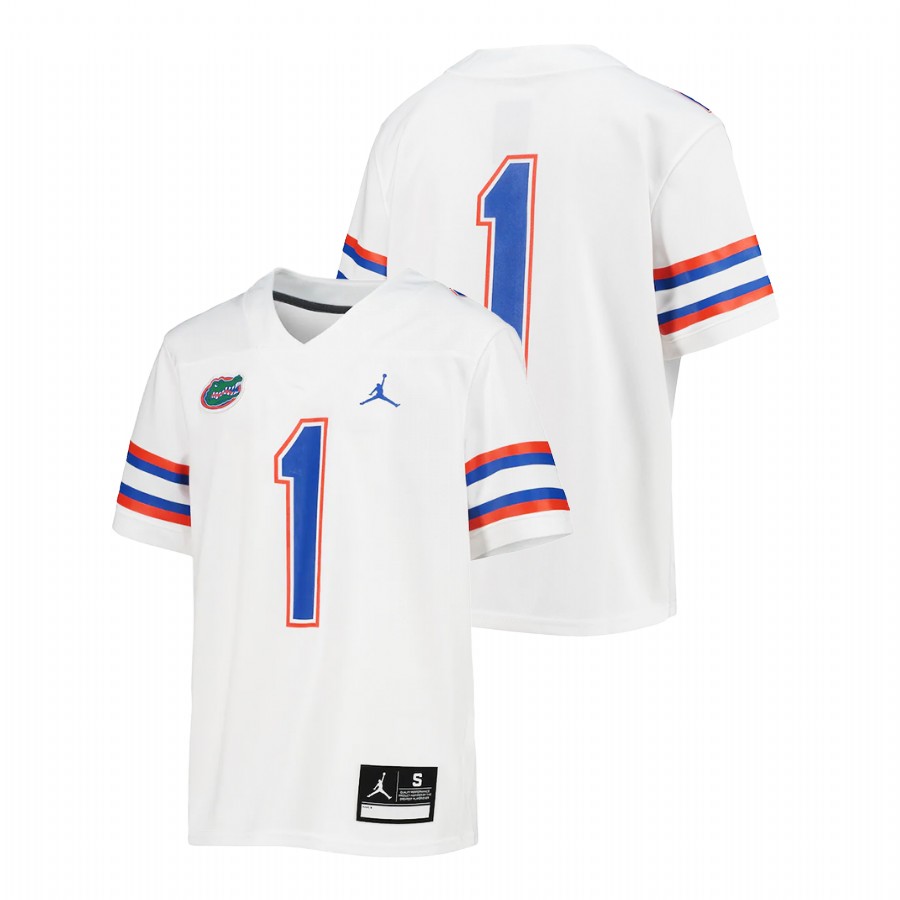 White Youth Florida Gators College Football Untouchable Jersey