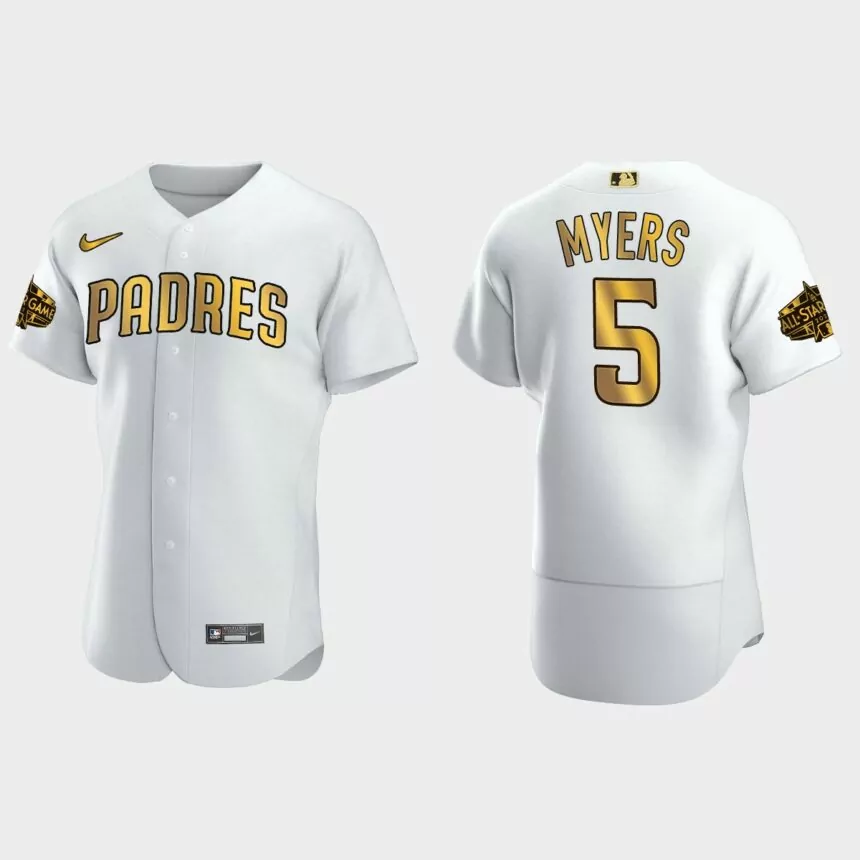Wil Myers San Diego Padres 2022 MLB All-Star Game Jersey – White Gold