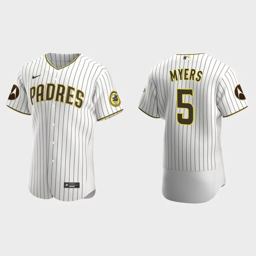 Wil Myers San Diego Padres 2023 Motorola Patch Authentic Jersey – White