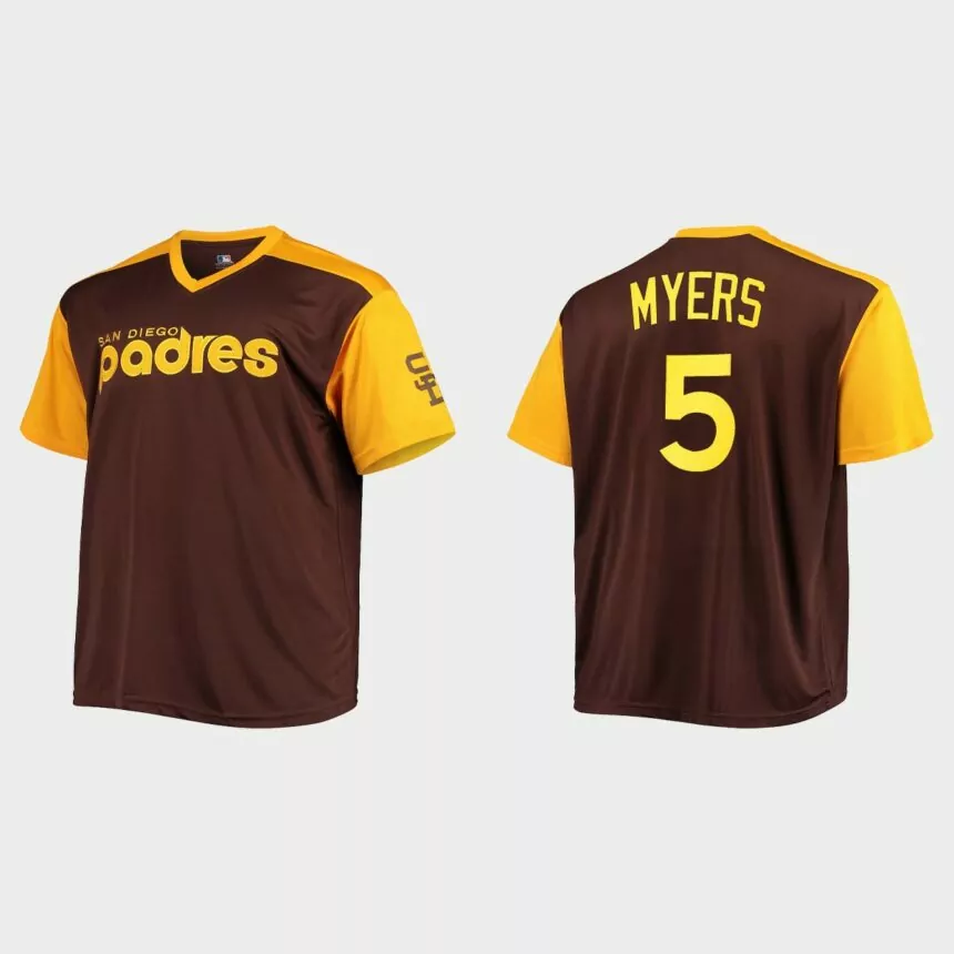 Wil Myers San Diego Padres Replica Cooperstown Jersey – Brown